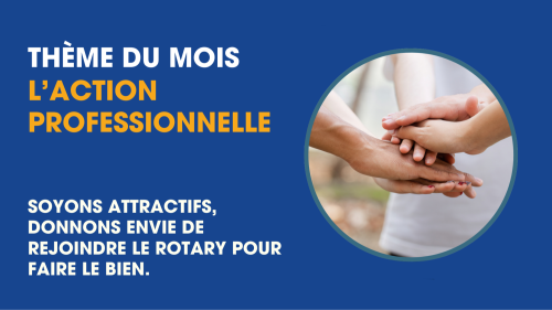 Thème du mois de janvier : l'action professionnelle